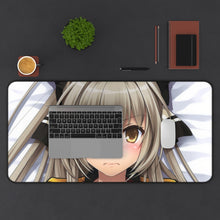 Load image into Gallery viewer, Amagi Brilliant Park Isuzu Sento Mouse Pad (Desk Mat) With Laptop