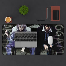 Load image into Gallery viewer, Villain and a hero Mouse Pad (Desk Mat) With Laptop