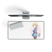 Load image into Gallery viewer, Girls und Panzer Mouse Pad (Desk Mat) On Desk