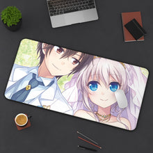 Load image into Gallery viewer, Yū Otosaka and Nao Tomori Together Mouse Pad (Desk Mat) On Desk