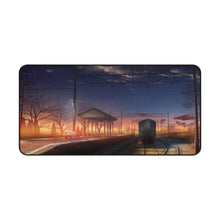 Load image into Gallery viewer, Anime Train Station Mouse Pad (Desk Mat)