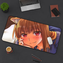 Load image into Gallery viewer, Spice And Wolf Mouse Pad (Desk Mat) On Desk