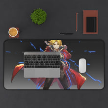 Load image into Gallery viewer, Anime FullMetal Alchemist Mouse Pad (Desk Mat) With Laptop