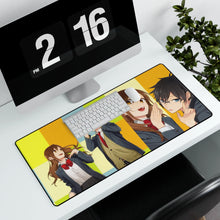 Load image into Gallery viewer, Hori-san To Miyamura-kun Mouse Pad (Desk Mat) With Laptop