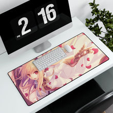 Load image into Gallery viewer, Magical Girl Lyrical Nanoha Mouse Pad (Desk Mat) With Laptop