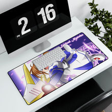 Load image into Gallery viewer, Magical Girl Lyrical Nanoha Mouse Pad (Desk Mat) With Laptop