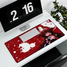 Load image into Gallery viewer, Mirai Nikki Yuno Gasai Mouse Pad (Desk Mat) With Laptop