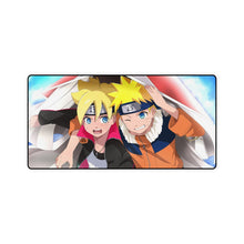 Load image into Gallery viewer, Naruto and Boruto Mouse Pad (Desk Mat)