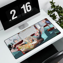 Load image into Gallery viewer, Spy x Family Anya Forger, Loid Forger, Yor Forger Mouse Pad (Desk Mat) With Laptop