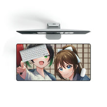 Load image into Gallery viewer, Shizuku Osaka & Yu Takasaki Mouse Pad (Desk Mat)