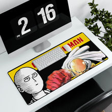 Load image into Gallery viewer, Anime One-Punch Man Mouse Pad (Desk Mat) With Laptop