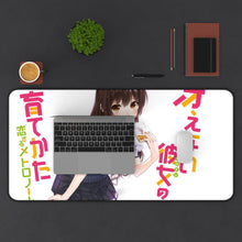 Load image into Gallery viewer, Saekano: How To Raise A Boring Girlfriend Mouse Pad (Desk Mat) With Laptop