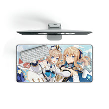 Load image into Gallery viewer, Barbara, Jean, Genshin Impact, Girls, Mouse Pad (Desk Mat)