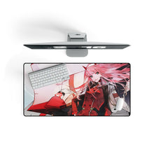 Load image into Gallery viewer, Zero Two Mouse Pad (Desk Mat) On Desk