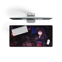 Load image into Gallery viewer, Jigoku Shōjo Mouse Pad (Desk Mat) On Desk