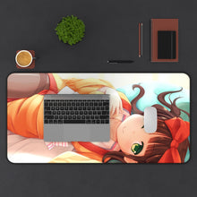 Load image into Gallery viewer, Is The Order A Rabbit? Mouse Pad (Desk Mat) With Laptop