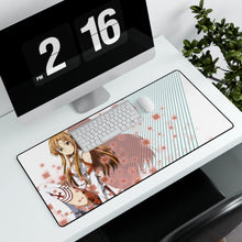 Load image into Gallery viewer, Sword Art Online Asuna Yuuki Mouse Pad (Desk Mat) With Laptop