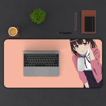 Load image into Gallery viewer, Saekano: How To Raise A Boring Girlfriend Mouse Pad (Desk Mat) With Laptop