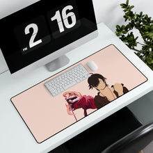 Load image into Gallery viewer, Monogatari (Series) Mouse Pad (Desk Mat) With Laptop