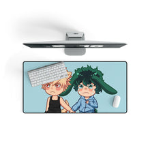 Load image into Gallery viewer, My Hero Academia Izuku Midoriya, Katsuki Bakugou Mouse Pad (Desk Mat) On Desk