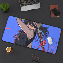 Load image into Gallery viewer, Chainsaw Man Mouse Pad (Desk Mat) On Desk