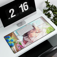 Load image into Gallery viewer, Anime Girl Mouse Pad (Desk Mat) With Laptop