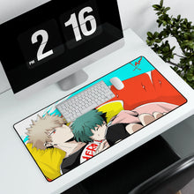 Load image into Gallery viewer, My Hero Academia Izuku Midoriya, Katsuki Bakugou Mouse Pad (Desk Mat) With Laptop