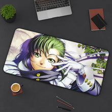 Load image into Gallery viewer, Black Lagoon Mouse Pad (Desk Mat) On Desk
