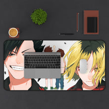 Load image into Gallery viewer, Tetsurō Kuroo Kenma Kozume Mouse Pad (Desk Mat) With Laptop