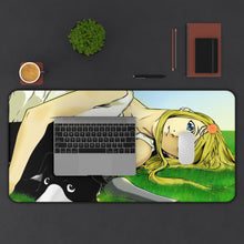 Load image into Gallery viewer, Anime FullMetal Alchemist Mouse Pad (Desk Mat) With Laptop