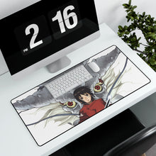 Load image into Gallery viewer, Legend Of The Millennium Dragon Mouse Pad (Desk Mat) With Laptop
