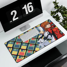 Load image into Gallery viewer, Anime Neon Genesis Evangelion Mouse Pad (Desk Mat) With Laptop