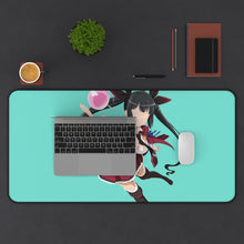 Load image into Gallery viewer, Is It Wrong To Try To Pick Up Girls In A Dungeon? Mouse Pad (Desk Mat) With Laptop