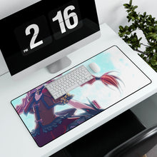 Load image into Gallery viewer, Magical Girl Lyrical Nanoha Mouse Pad (Desk Mat) With Laptop