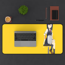 Load image into Gallery viewer, Anohana Chiriko Tsurumi Mouse Pad (Desk Mat) With Laptop