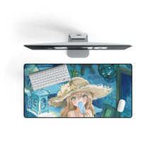 Load image into Gallery viewer, Anime Girl Mouse Pad (Desk Mat) On Desk