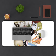 Load image into Gallery viewer, Bleach Ichigo Kurosaki, Rukia Kuchiki Mouse Pad (Desk Mat) With Laptop