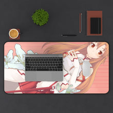 Load image into Gallery viewer, Sword Art Online Asuna Yuuki Mouse Pad (Desk Mat) With Laptop