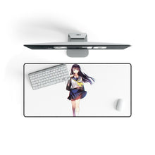 Load image into Gallery viewer, Anime Girl Mouse Pad (Desk Mat) On Desk