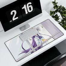 Load image into Gallery viewer, Hanbun no Tsuki ga Noboru Sora Mouse Pad (Desk Mat) With Laptop