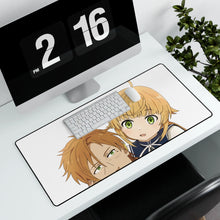 Load image into Gallery viewer, Mushoku Tensei: Jobless Reincarnation Mouse Pad (Desk Mat) With Laptop