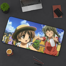 Load image into Gallery viewer, Clannad Tomoya Okazaki, Fuuko Ibuki Mouse Pad (Desk Mat) On Desk