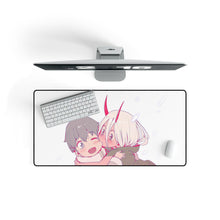 Load image into Gallery viewer, Darling in the FranXX Mouse Pad (Desk Mat) On Desk
