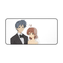 Load image into Gallery viewer, Clannad Tomoya Okazaki, Nagisa Furukawa Mouse Pad (Desk Mat)