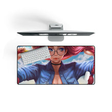 Load image into Gallery viewer, Anime Girl Mouse Pad (Desk Mat) On Desk