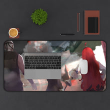 Load image into Gallery viewer, Mushoku Tensei: Jobless Reincarnation Rudeus Greyrat, Eris Boreas Greyrat Mouse Pad (Desk Mat) With Laptop