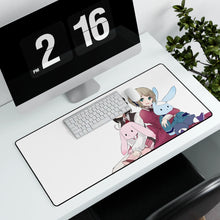 Load image into Gallery viewer, Czech Republic, Liechtenstein Mouse Pad (Desk Mat) With Laptop