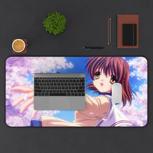 Load image into Gallery viewer, Clannad Nagisa Furukawa Mouse Pad (Desk Mat) With Laptop
