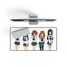 Load image into Gallery viewer, Girls und Panzer Mouse Pad (Desk Mat) On Desk