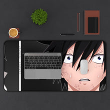 Load image into Gallery viewer, Fairy Tail Gray Fullbuster Mouse Pad (Desk Mat) With Laptop
